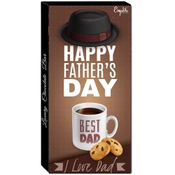 Handcrafted Chocolaty Greeting for Dad