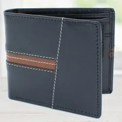 Remarkable Mens Leather Wallet in Black