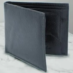 Amazing Gents Leather Wallet in Black