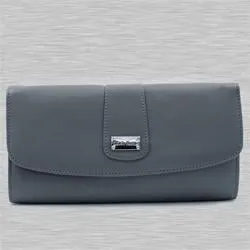 Trendsetting Grey Handbag for Women <br>