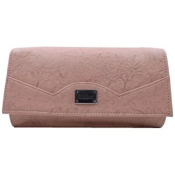 Womens Fab Clutch Wallet with Flap Patti Sides Taper