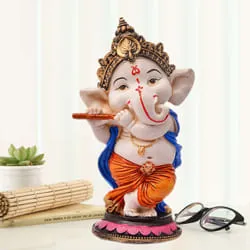 Classic Lord Ganesha Polyresin Sculpture