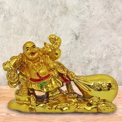 Send Feng Shui Laughing Buddha With Potli