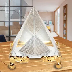 Send Pyramid With Golden Stand 