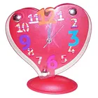 Adorable Heart Shaped Alarm Clock (Red)