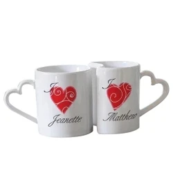 Online Love You Personalized Mugs