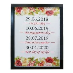 Magnificent Date Frame 