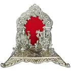Deliver Silver Plated Laxmi Ganesh in Mandap and Diya